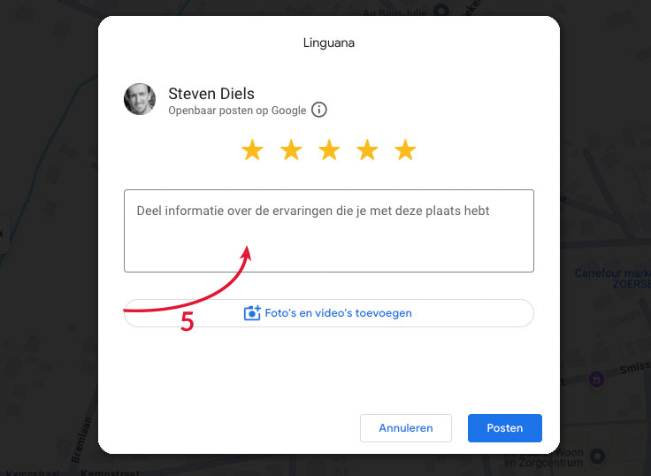 Google review link vinden